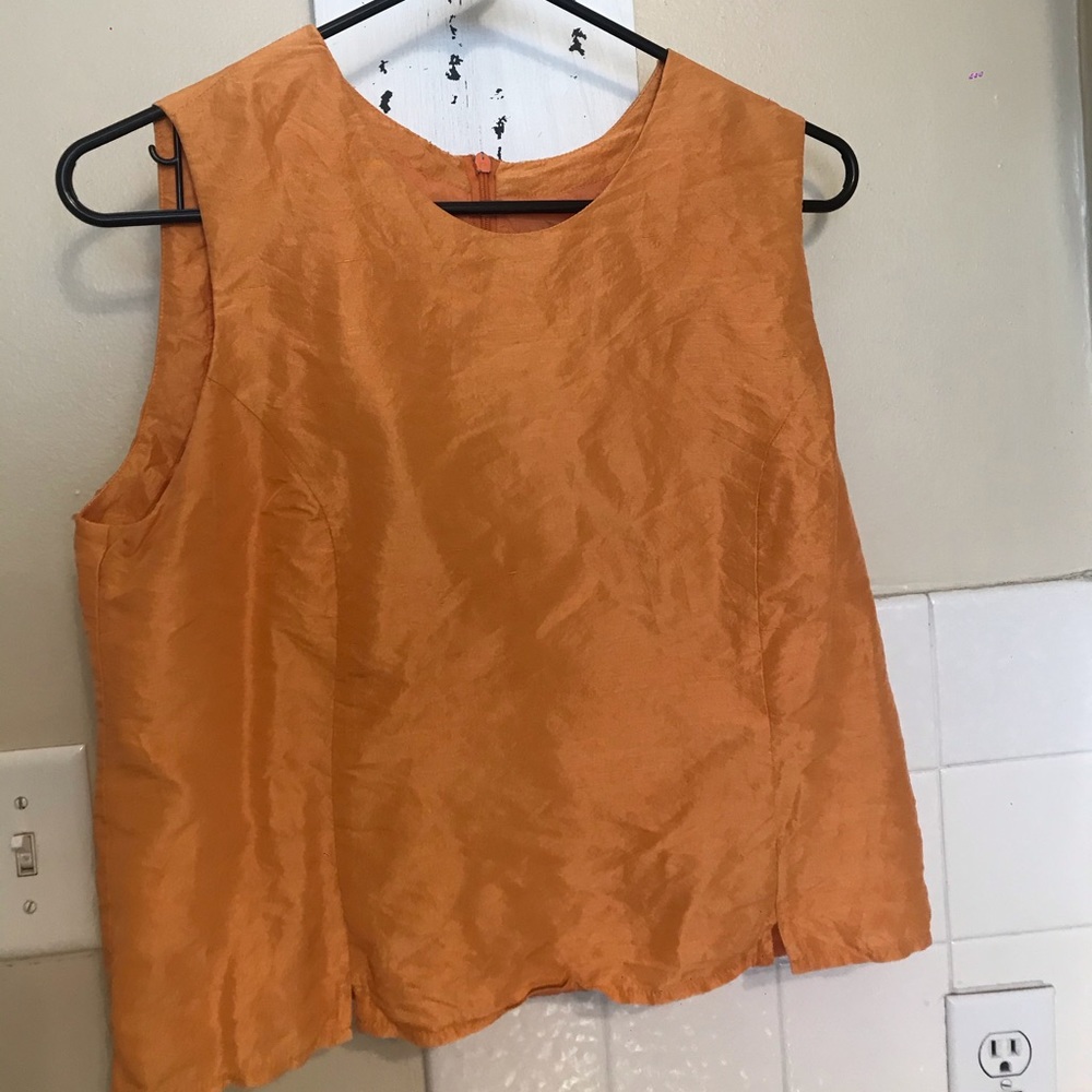 vintage orange top